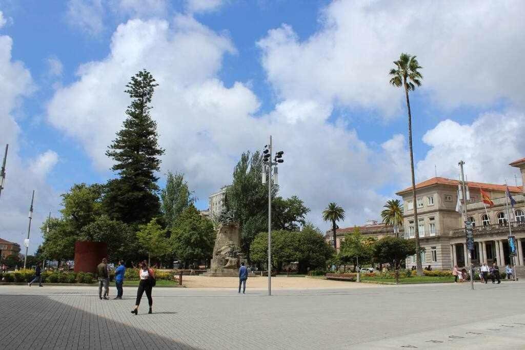 Apartamento alameda Pontevedra Bagian luar foto