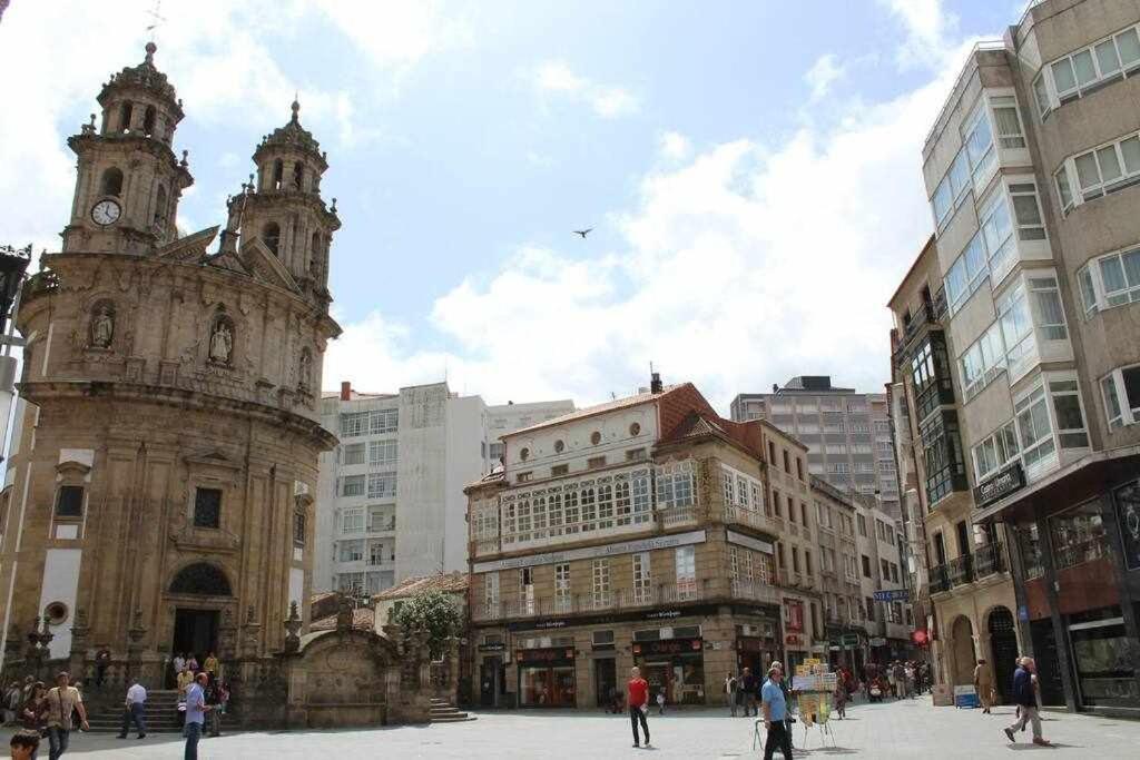 Apartamento alameda Pontevedra Bagian luar foto